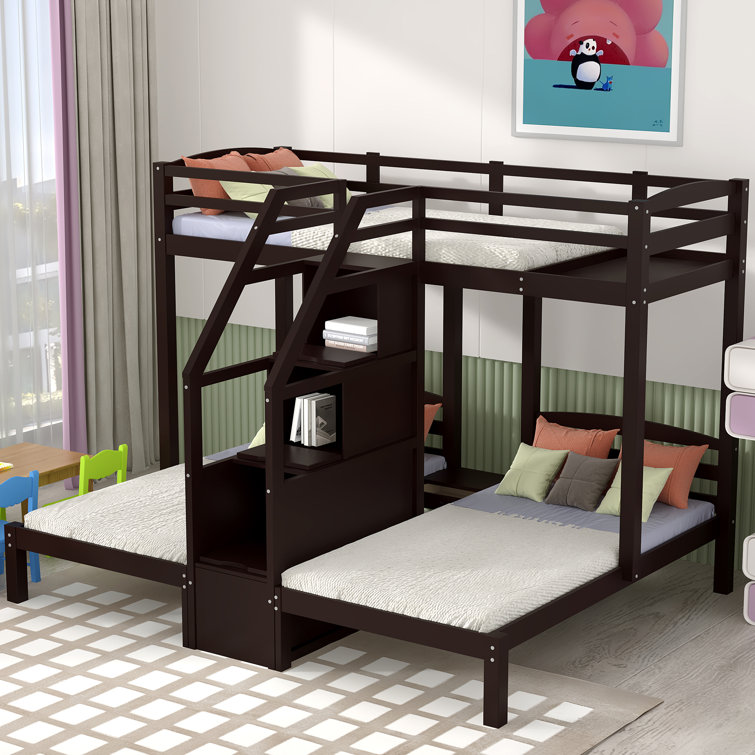 Wayfair bunk beds twin shop over twin